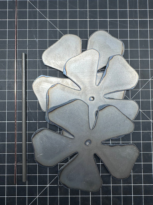 DIY Metal Rose (Single)