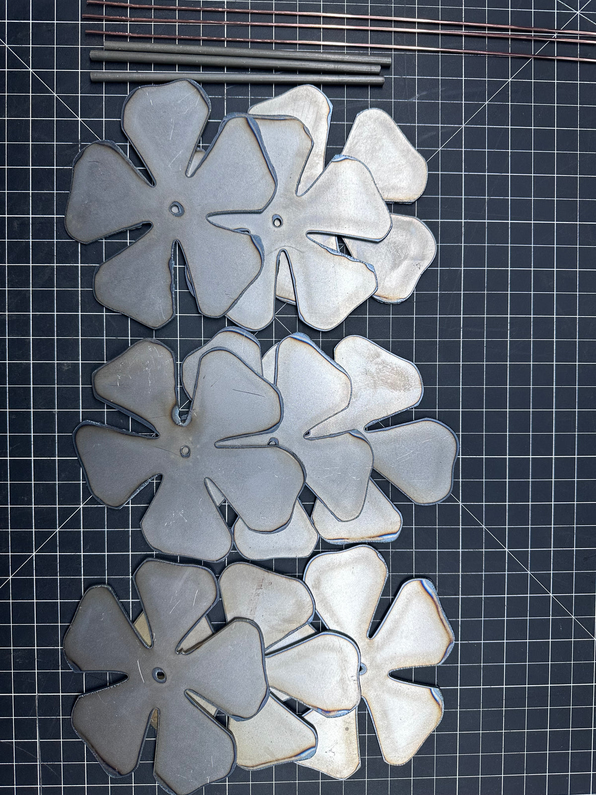 Metal Rose Rattle DIY Metal Rose Kit (Triple) – DDT Made