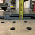 Collapsible fire pit dimensions and width reference